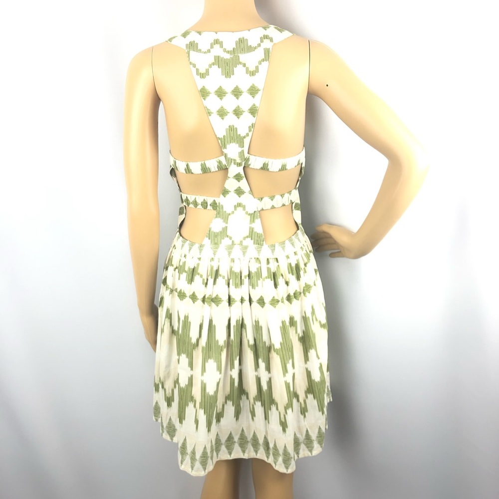 NWT Buffalo David Bitton Ikat Cutout Dress Size S